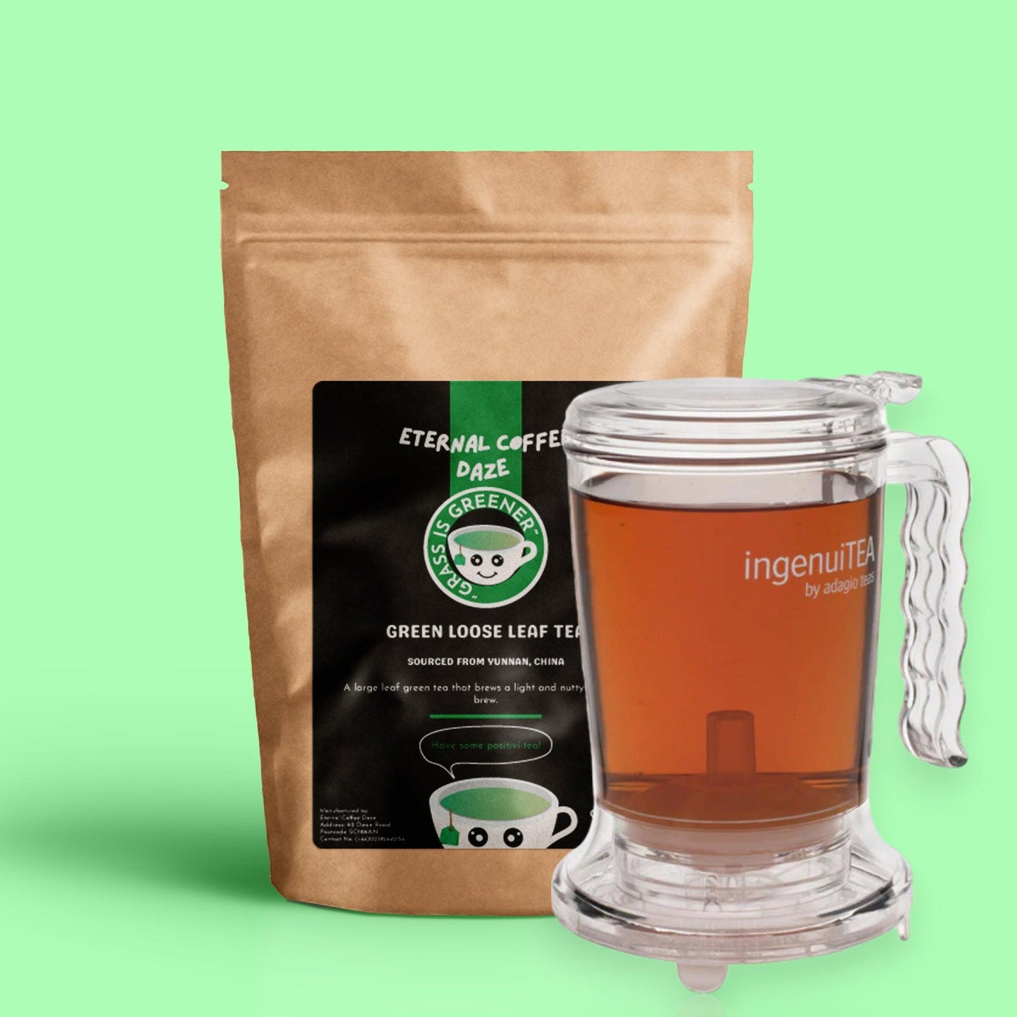 IngenuiTea and Loose Leaf Tea Bundle - Eternal Coffee Daze